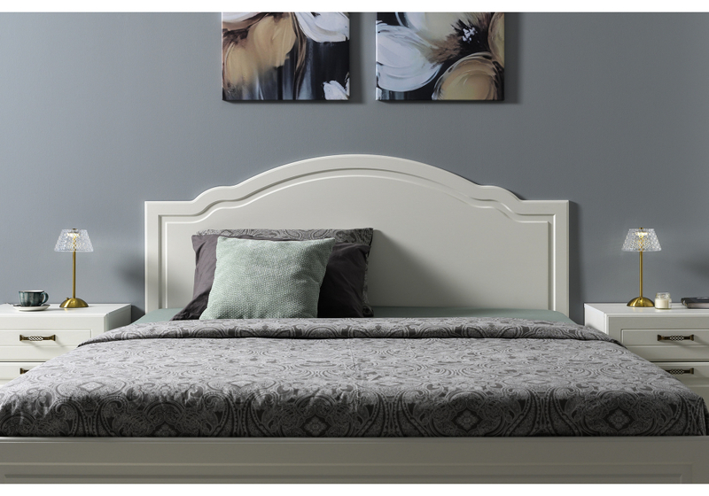 Тумба прикроватная, Ливерпуль 08.146 белый / ясень ваниль НМ-1012-100 пвх