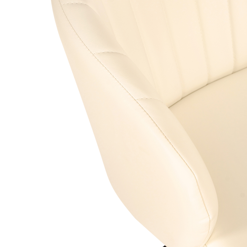 Офисное кресло, Пард экокожа слоновая кость