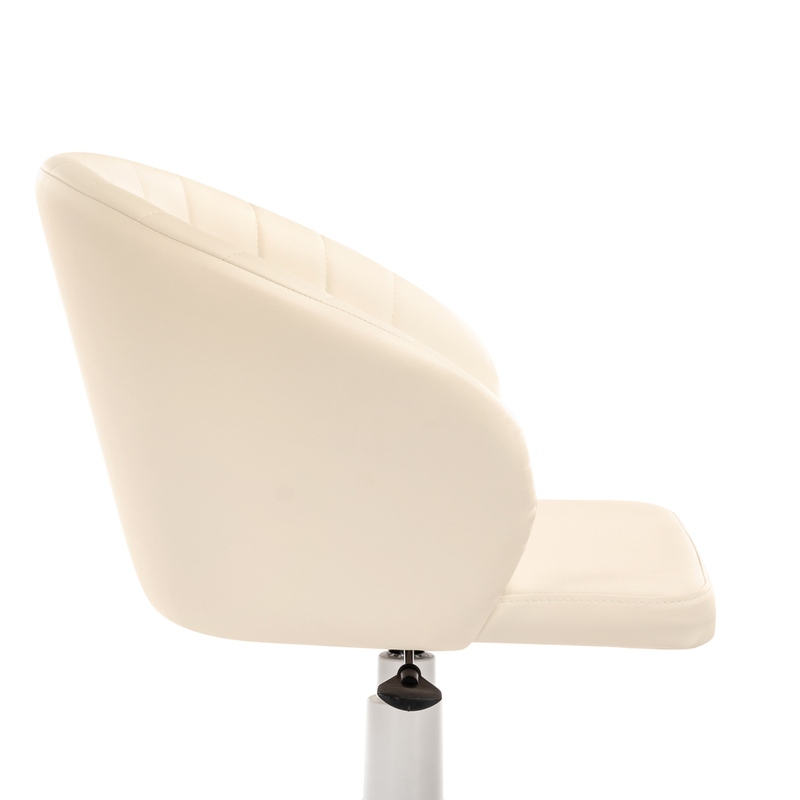 Офисное кресло, Пард экокожа слоновая кость