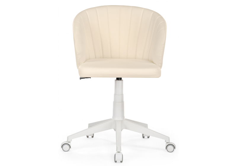 Офисное кресло, Пард экокожа слоновая кость