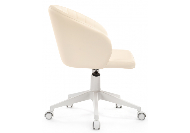 Офисное кресло, Пард экокожа слоновая кость