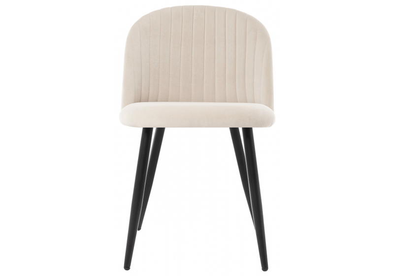 Стул на металлокаркасе, Gabi 1 beige / black