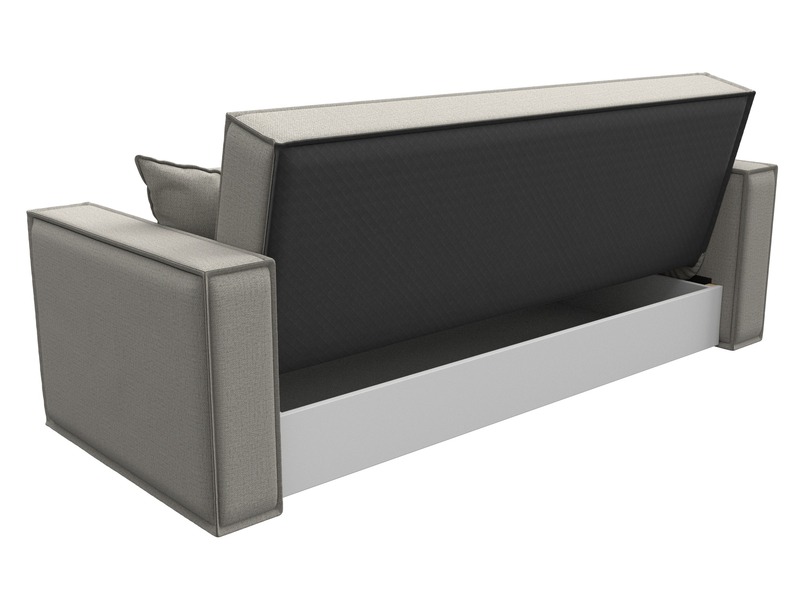 Диван-книжка Куба, Рогожка, Амур 02 бежевый