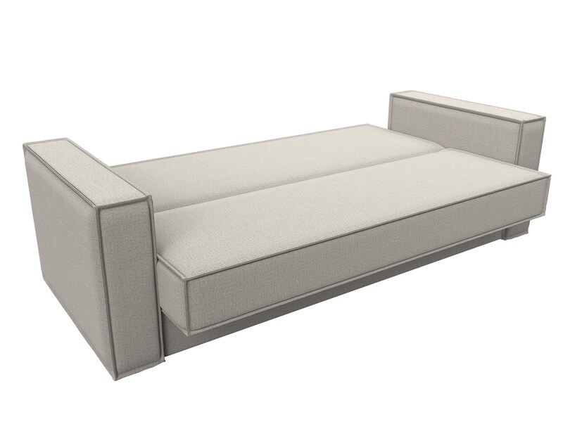 Диван-книжка Куба, Рогожка, Амур 02 бежевый