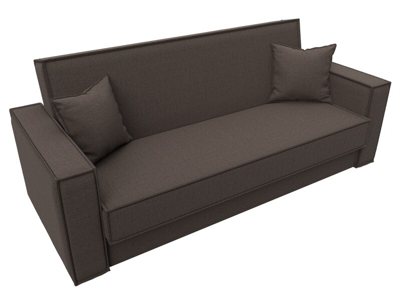 Диван-книжка Куба, Рогожка, Амур 05 коричневый