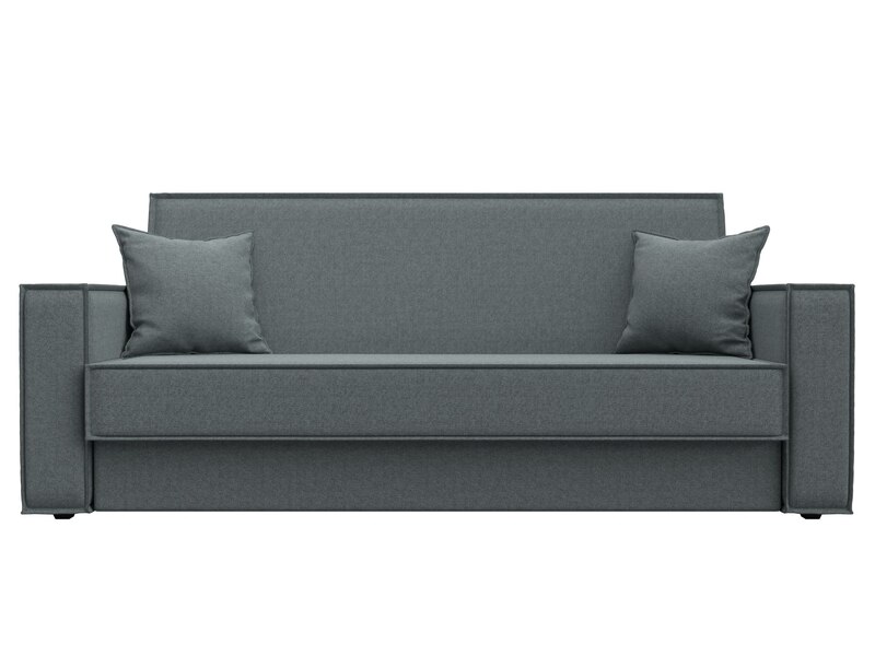 Диван-книжка Куба, Рогожка, Амур 07 серый