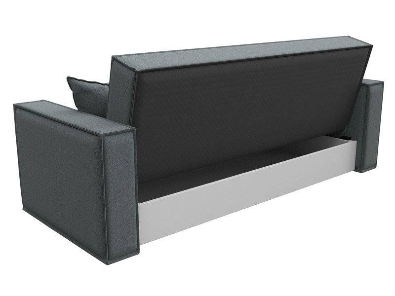 Диван-книжка Куба, Рогожка, Амур 07 серый