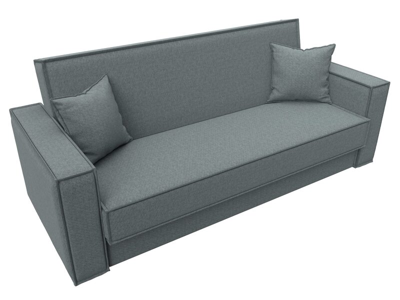 Диван-книжка Куба, Рогожка, Амур 07 серый