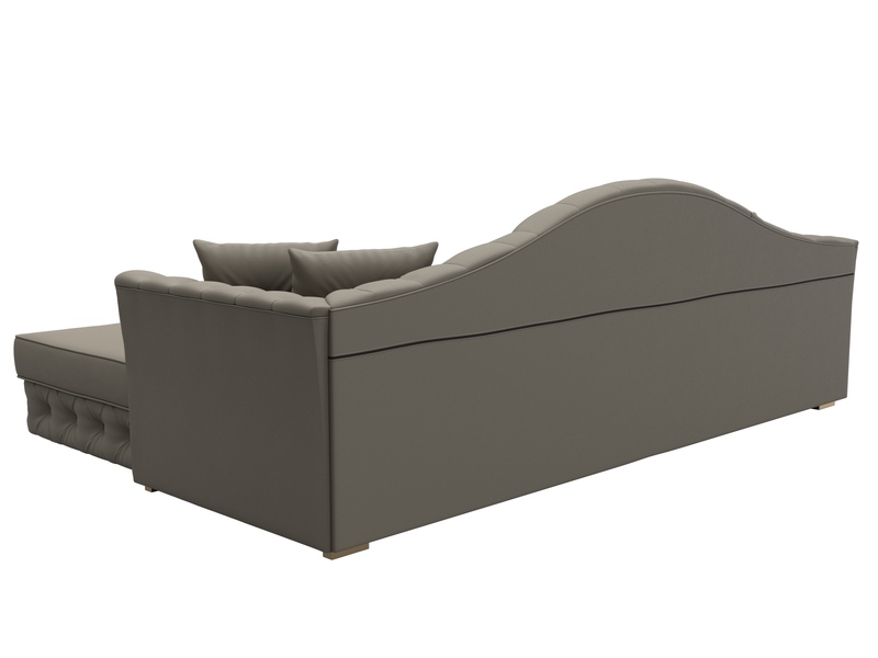 Диван угловой Артис правый угол, Экокожа, GRIFON 04 бежевый