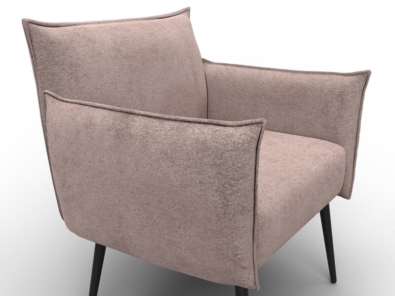 Кресло Лига-083, Велюр, TOWER 05 бежевый