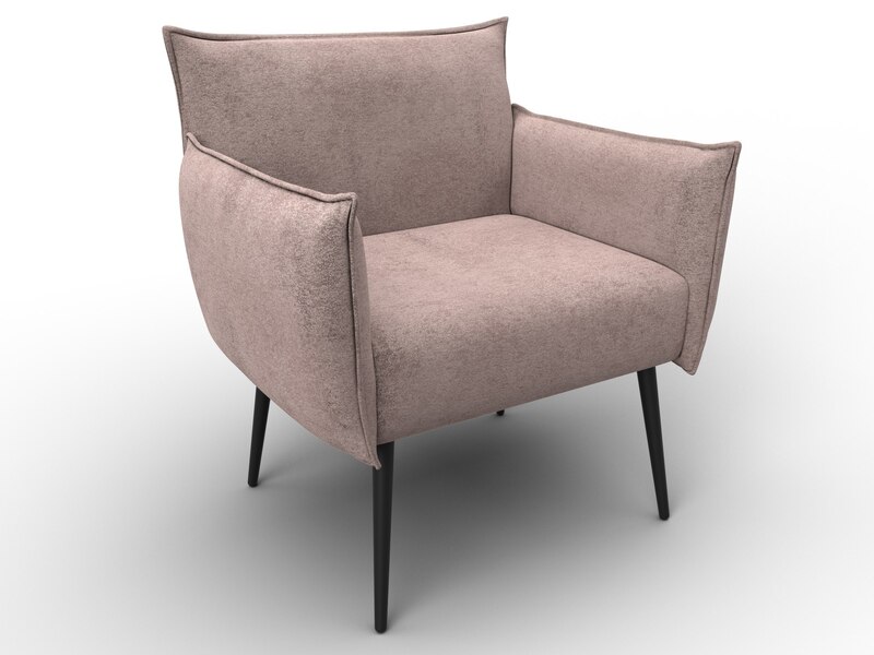 Кресло Лига-083, Велюр, TOWER 05 бежевый