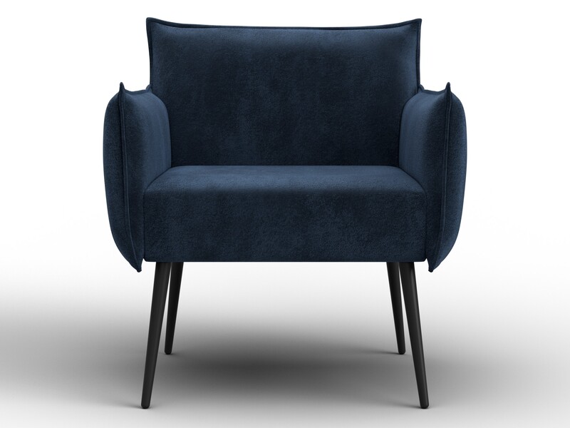 Кресло Лига-083, Велюр, TOWER 13 синий