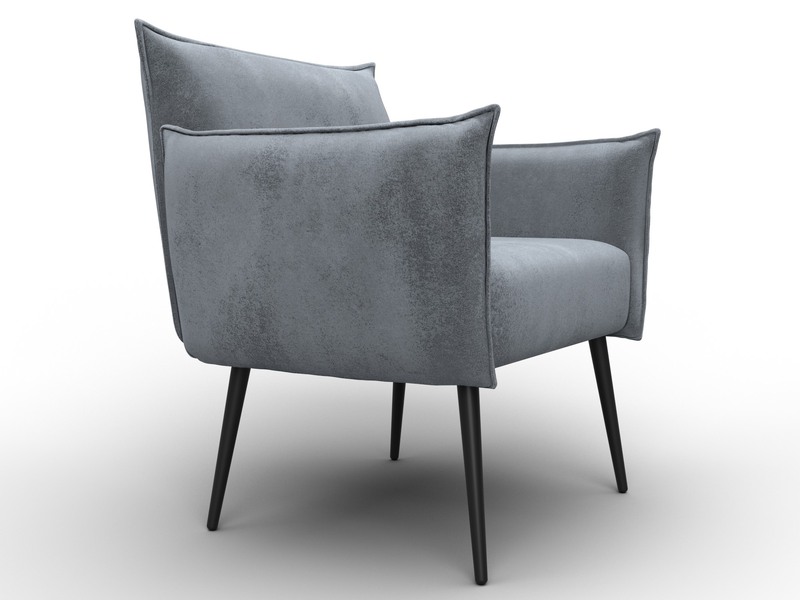 Кресло Лига-083, Велюр, TOWER 10 серый