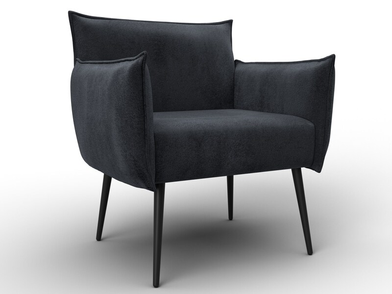 Кресло Лига-083, Велюр, TOWER 11 темно-серый