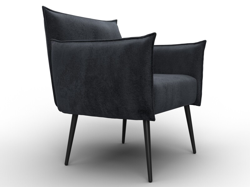 Кресло Лига-083, Велюр, TOWER 11 темно-серый