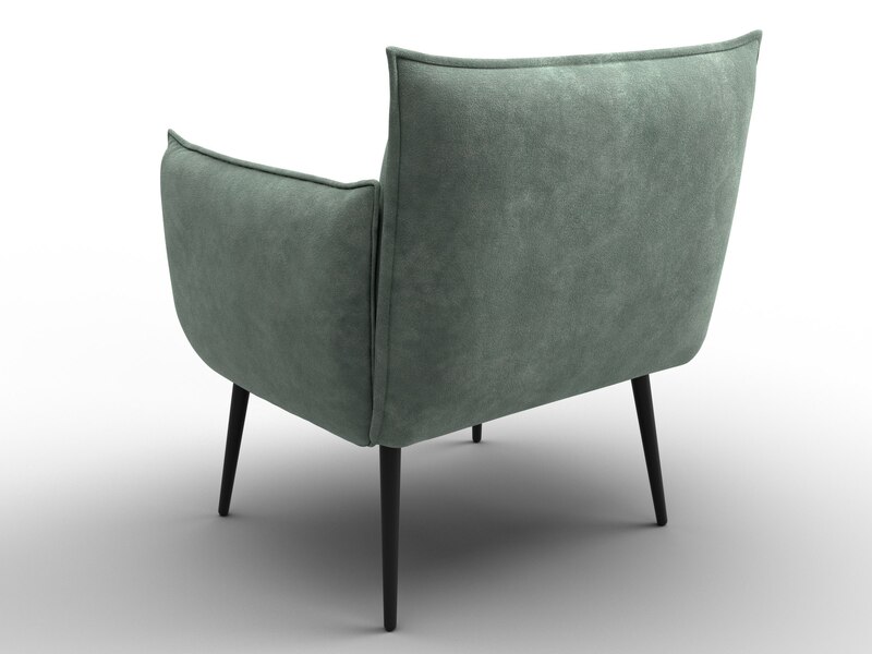 Кресло Лига-083, Велюр, BRUT 08 зеленый