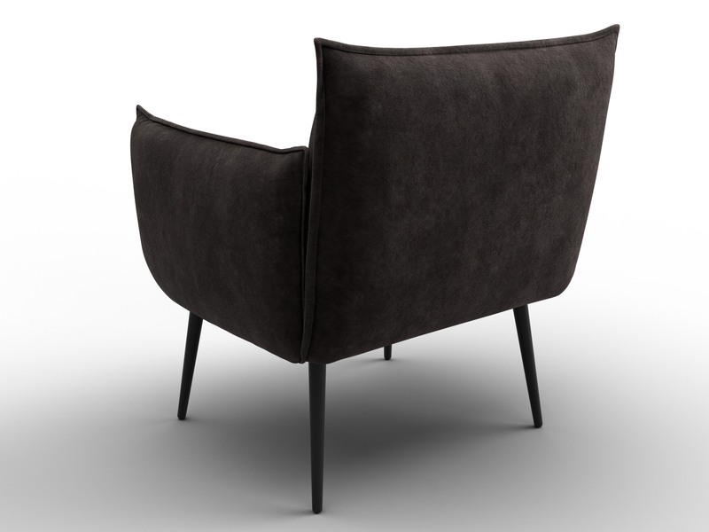 Кресло Лига-083, Велюр, BRUT 17 коричневый