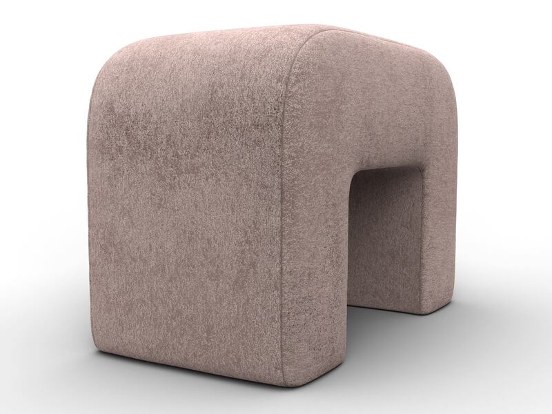 Пуф 008, Велюр, TOWER 05 бежевый