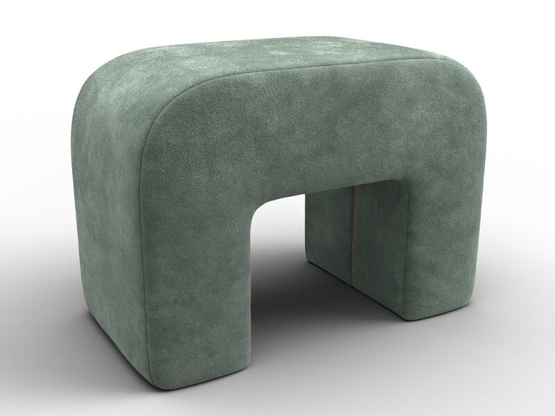 Пуф 008, Велюр, BRUT 08 зеленый