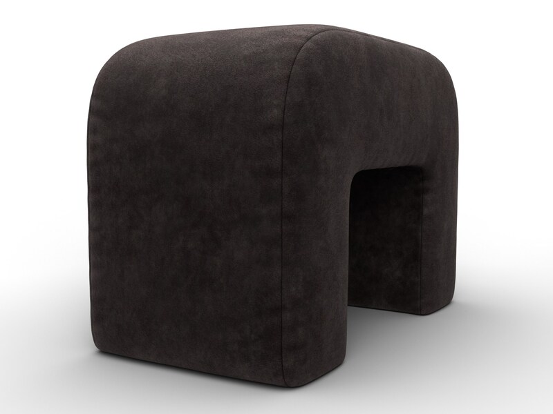 Пуф 008, Велюр, BRUT 17 коричневый