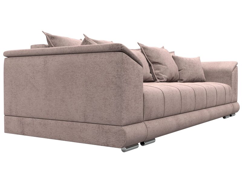 Диван прямой НордСтар НПБ, Велюр, TOWER 05 бежевый