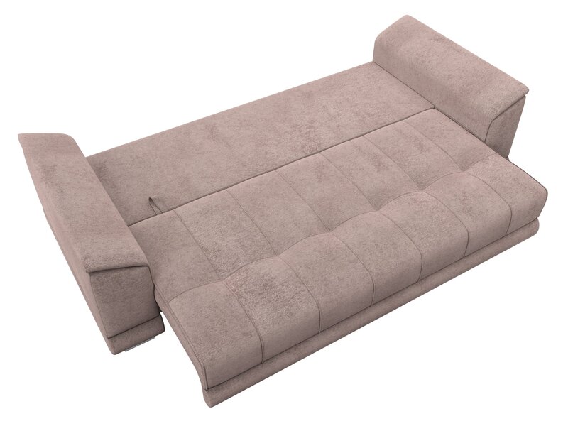 Диван прямой НордСтар НПБ, Велюр, TOWER 05 бежевый