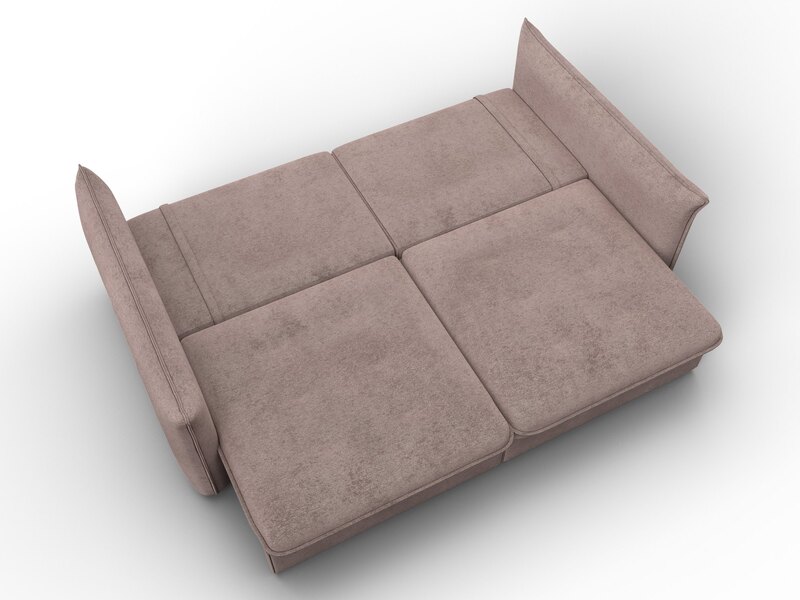 Диван прямой Лига-100 НПБ, Велюр, TOWER 05 бежевый