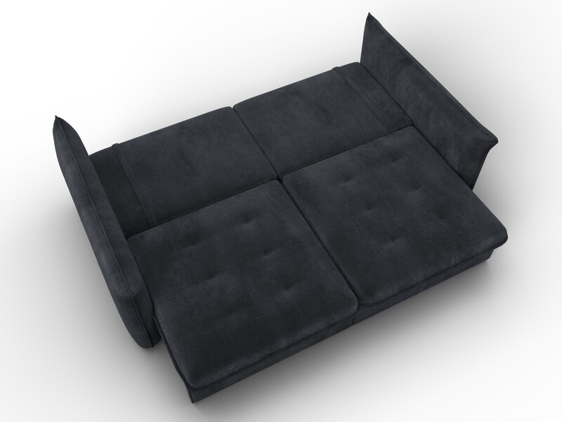 Диван прямой Лига-100 НПБ, Велюр, TOWER 11 темно-серый