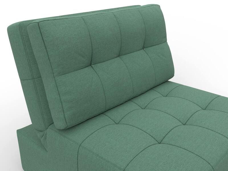 Кресло-кровать Лига-107 (80), Рогожка, Амур 11 зеленый