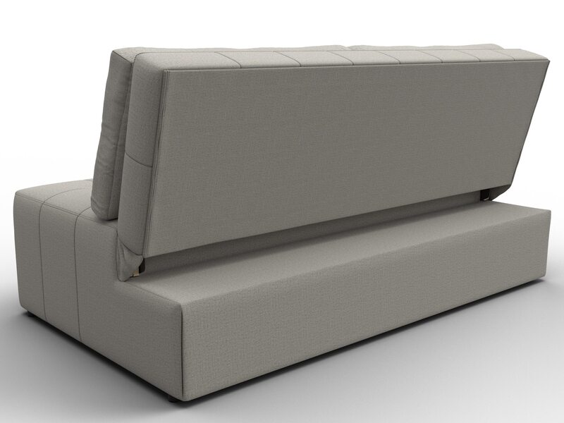 Диван прямой Лига-107 (160), Рогожка, Амур 02 бежевый