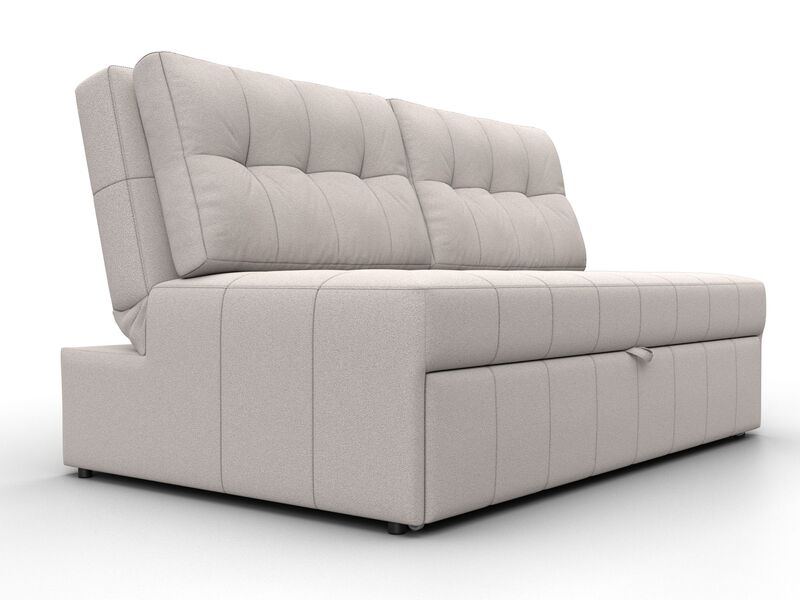 Диван прямой Лига-107 (140), Замша, JOLY 05 бежевый