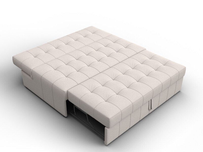 Диван прямой Лига-107 (140), Замша, JOLY 05 бежевый