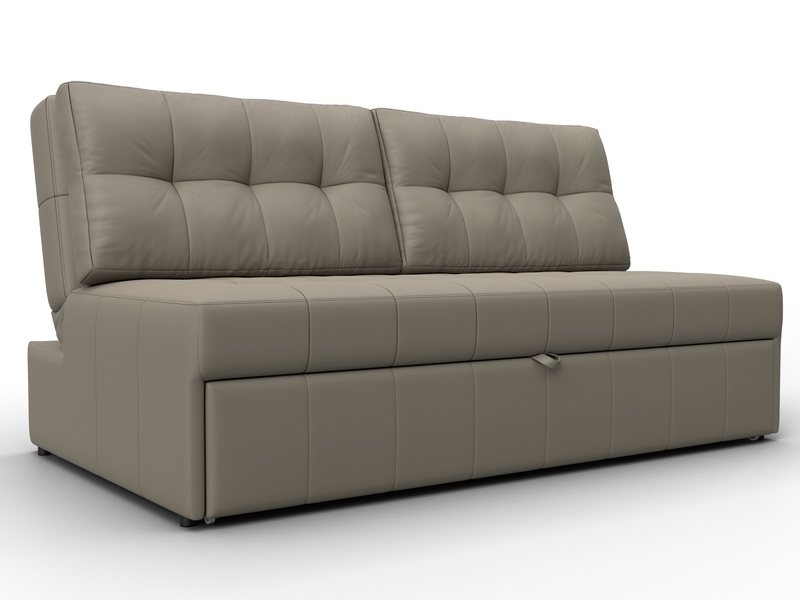 Диван прямой Лига-107 (160), Экокожа, GRIFON 04 бежевый