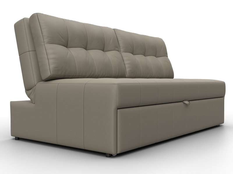 Диван прямой Лига-107 (160), Экокожа, GRIFON 04 бежевый