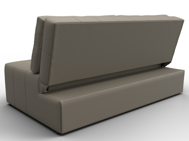 Диван прямой Лига-107 (160), Экокожа, GRIFON 04 бежевый