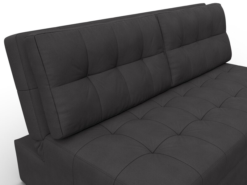 Диван прямой Лига-107 (160), Замша, JOLY 08 коричневый