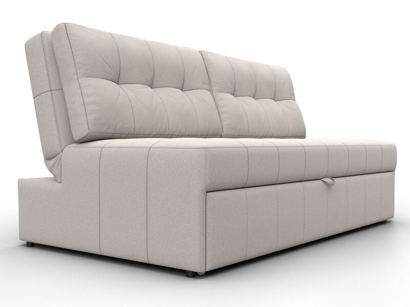 Диван прямой Лига-107 (160), Замша, JOLY 05 бежевый