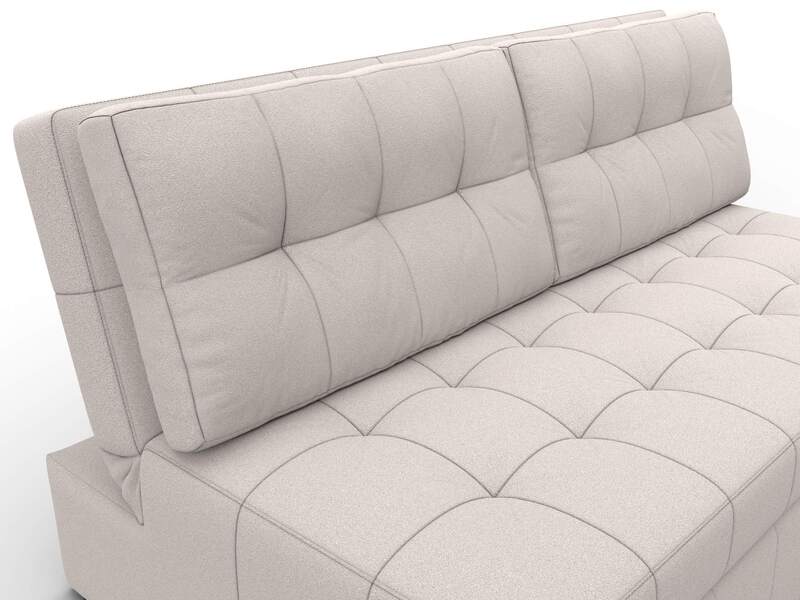 Диван прямой Лига-107 (160), Замша, JOLY 05 бежевый