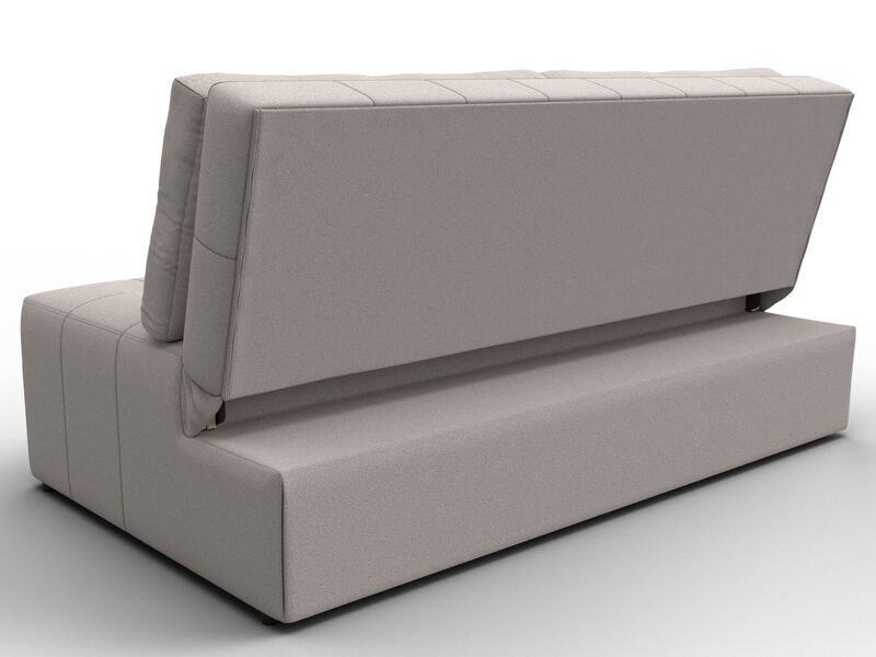 Диван прямой Лига-107 (160), Замша, JOLY 05 бежевый