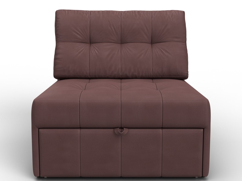Кресло-кровать Лига-107 (80), Замша, JOLY 09 бордовый