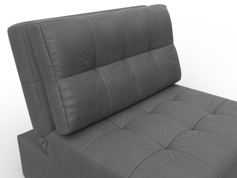 Кресло-кровать Лига-107 (80), Замша, JOLY 13 серый