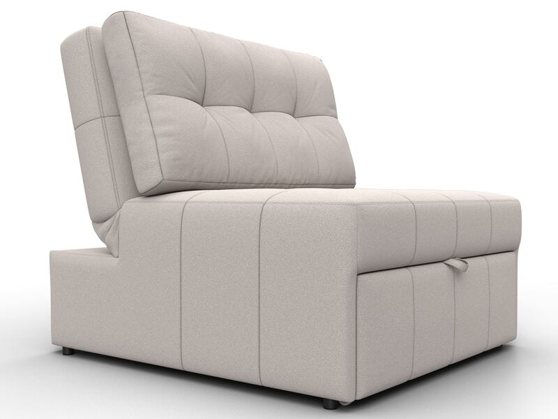 Кресло-кровать Лига-107 (80), Замша, JOLY 05 бежевый