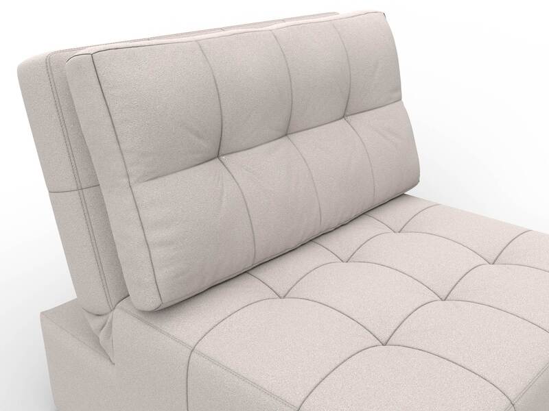 Кресло-кровать Лига-107 (80), Замша, JOLY 05 бежевый