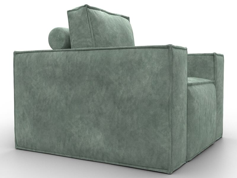 Кресло Лига-081 НПБ, Велюр, BRUT 08 зеленый