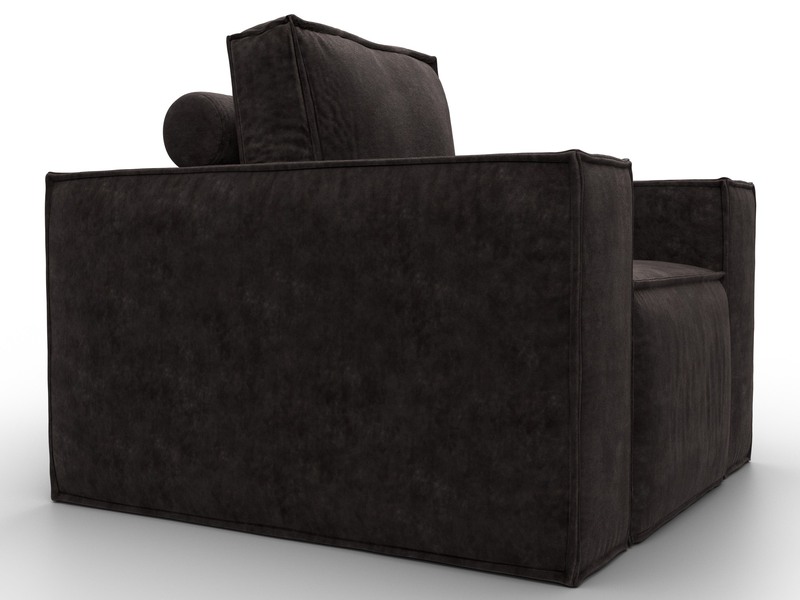 Кресло Лига-081 НПБ, Велюр, BRUT 17 коричневый