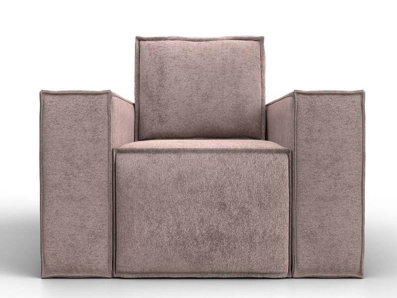 Кресло Лига-081 НПБ, Велюр, TOWER 05 бежевый