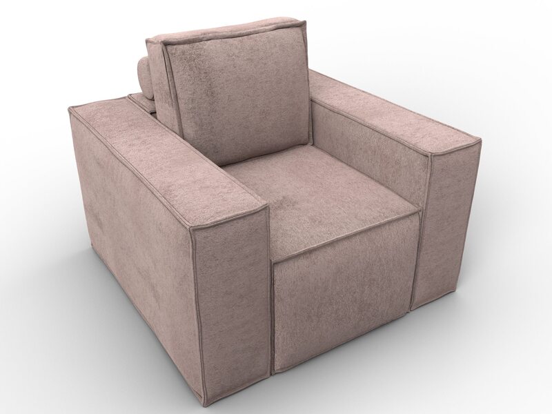 Кресло Лига-081 НПБ, Велюр, TOWER 05 бежевый