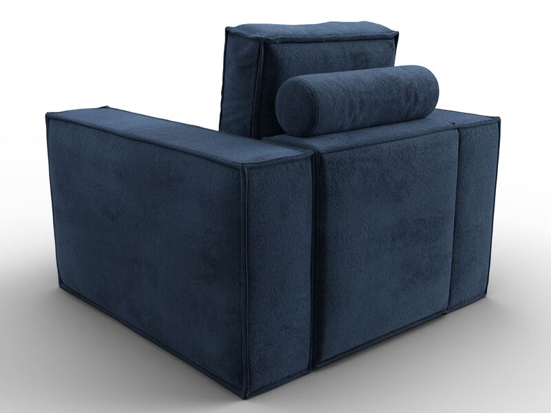 Кресло Лига-081 НПБ, Велюр, TOWER 13 синий