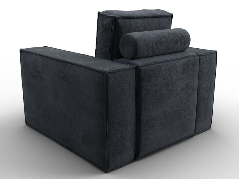 Кресло Лига-081 НПБ, Велюр, TOWER 11 темно-серый