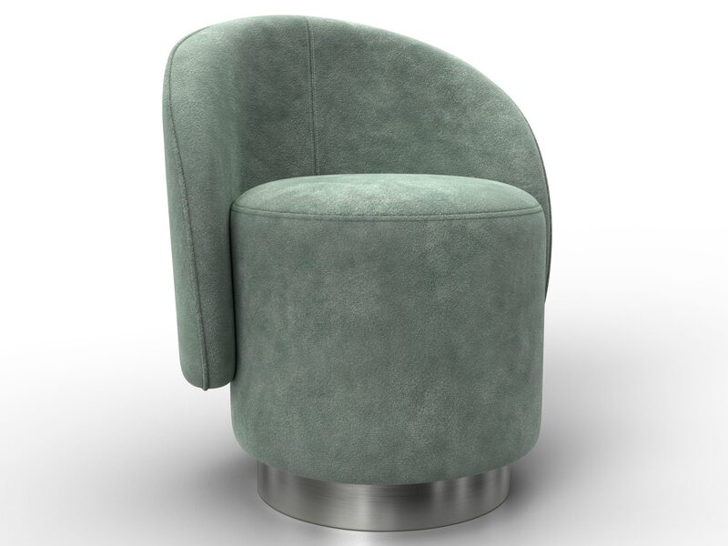 Кресло Лига-108, Велюр, BRUT 08 зеленый